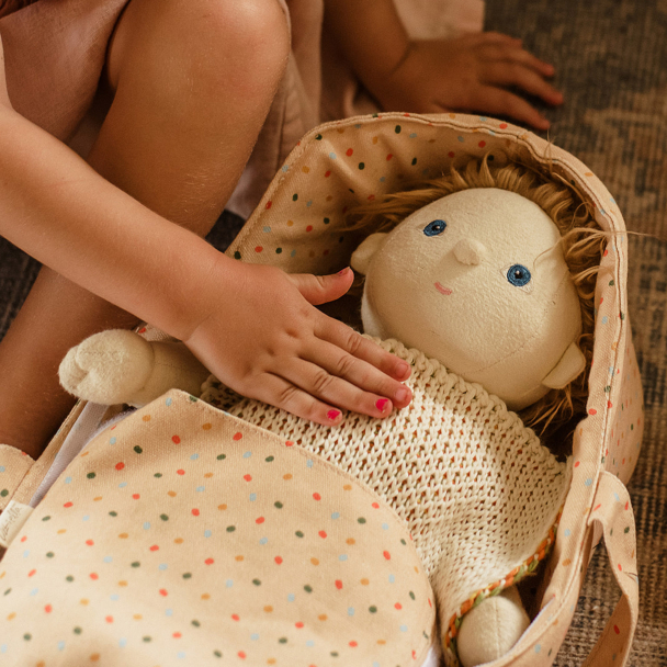 Dinkum Dolls Carry Cot - Gumdrop - Image 5