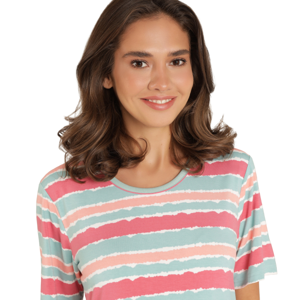 Bamboo Short-sleeve Nightdress - Image 4