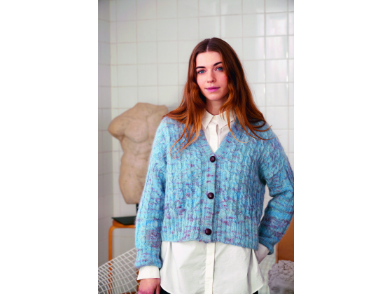 2403 DIY / Nr. 2a+b  2403 NR. 2A + B RIVER CARDIGAN