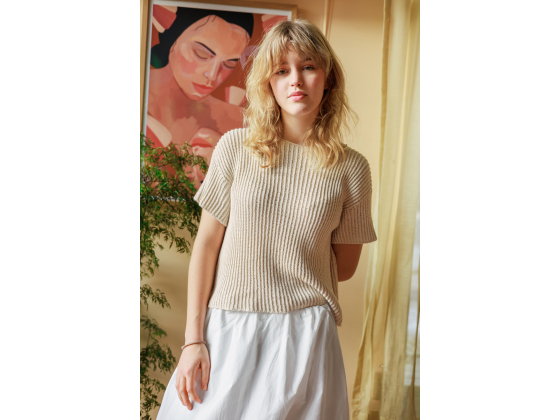 2404 Sommerstrikk / Nr. 7  FENNY TEE