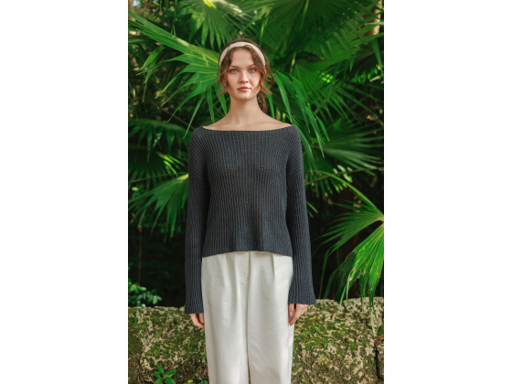 2404 Sommerstrikk / Nr. 5  FENNY SWEATER