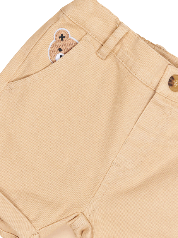 Huxbear Chino Shorts - Camel - Image 3