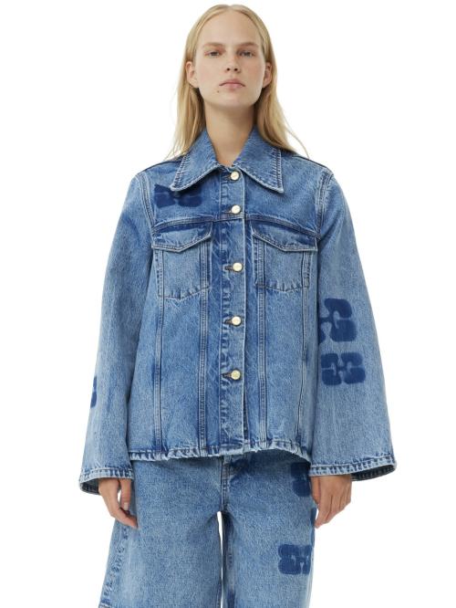 Patch Denim Jacket