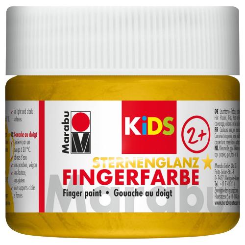 Marabu KIDS Finger Paint 100ml – Metallic Gold