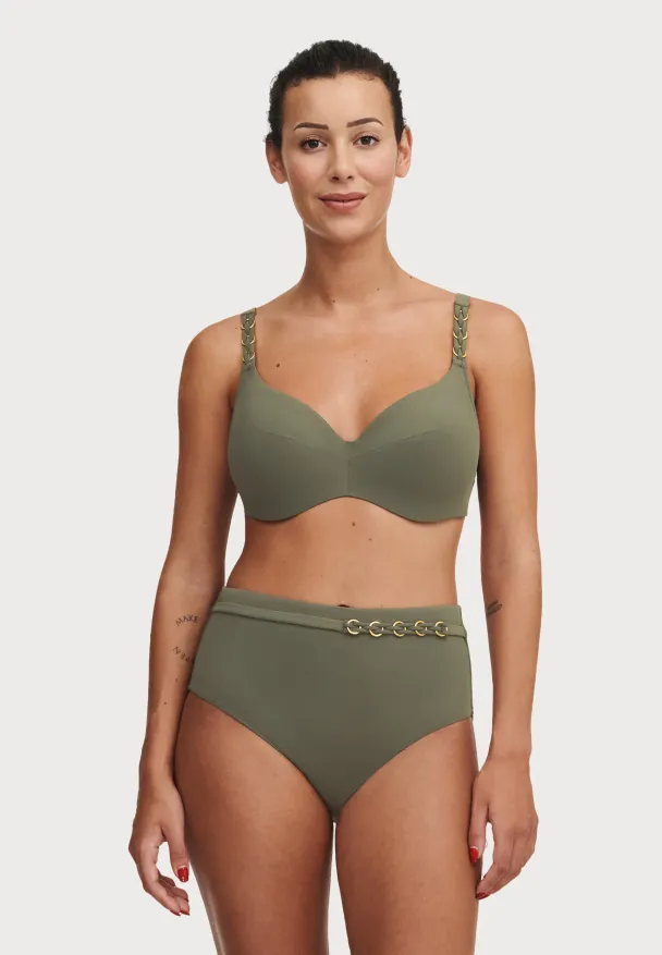 'Emblem' full brief, khaki green - Image 2