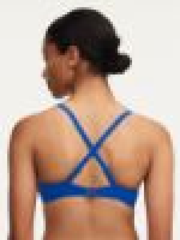 Celestial plunge bikini top, deep blue - Image 2