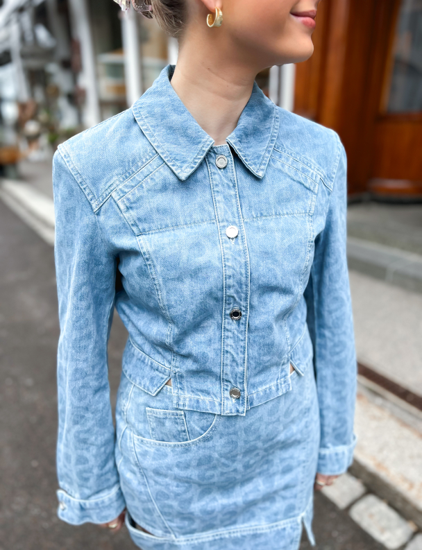 Sammie Denim Jacket - Logo - Image 1