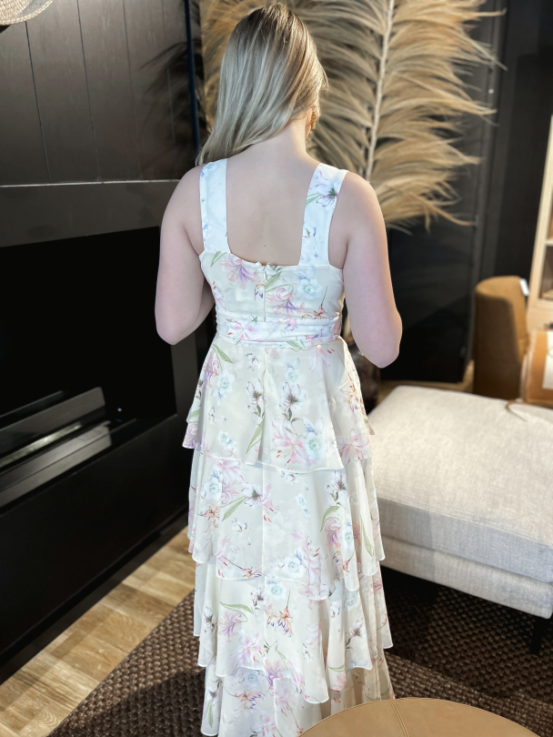 Angel Maxi Dress - Pastel Peony  - Image 7