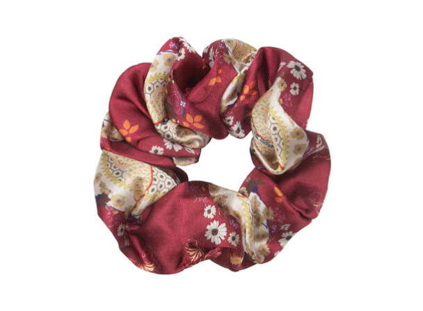 Hårstrikk "old look" vinrød