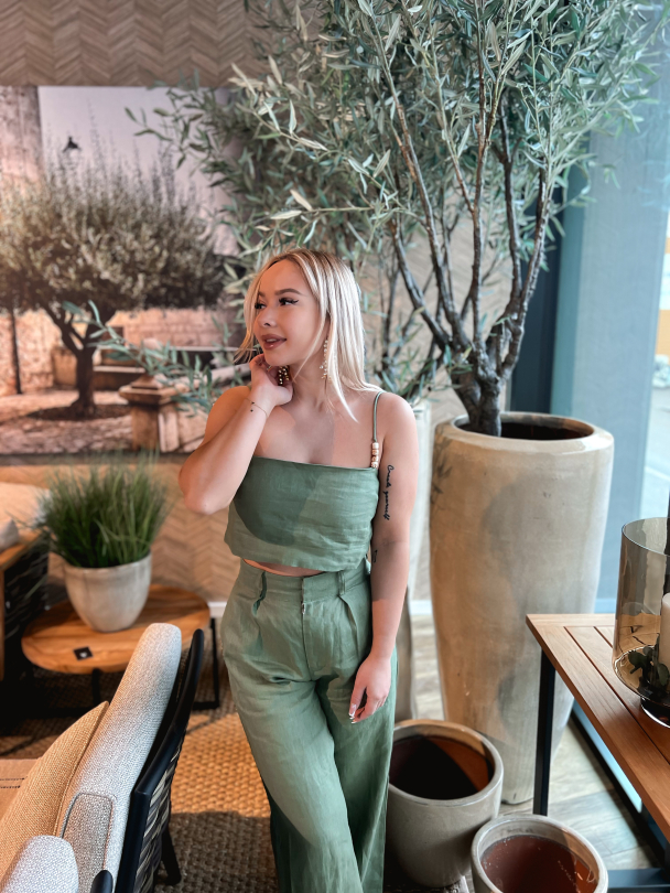 Ida Pants - Sage - Image 3