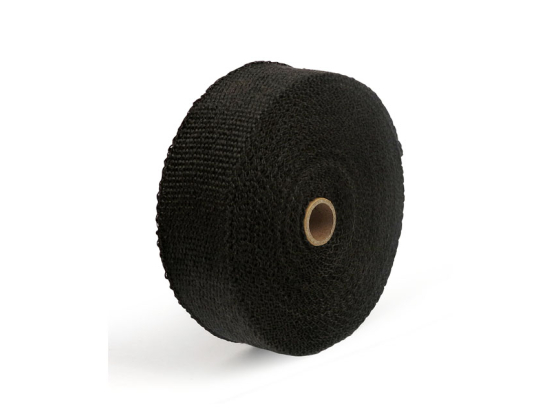 EXHAUST INSULATING WRAP. 2" WIDE BLACK