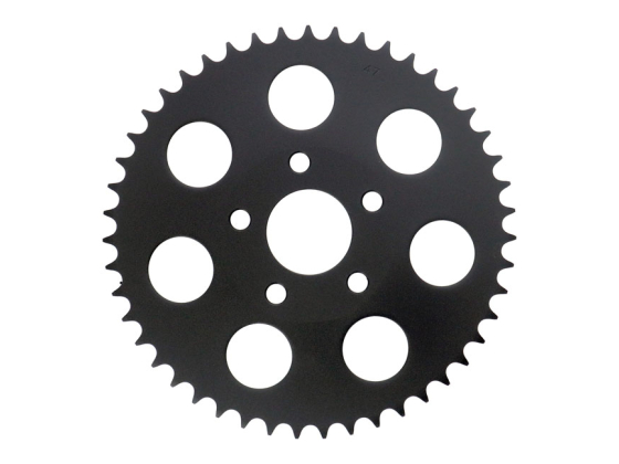 REAR SPROCKET, BLACK. 47T