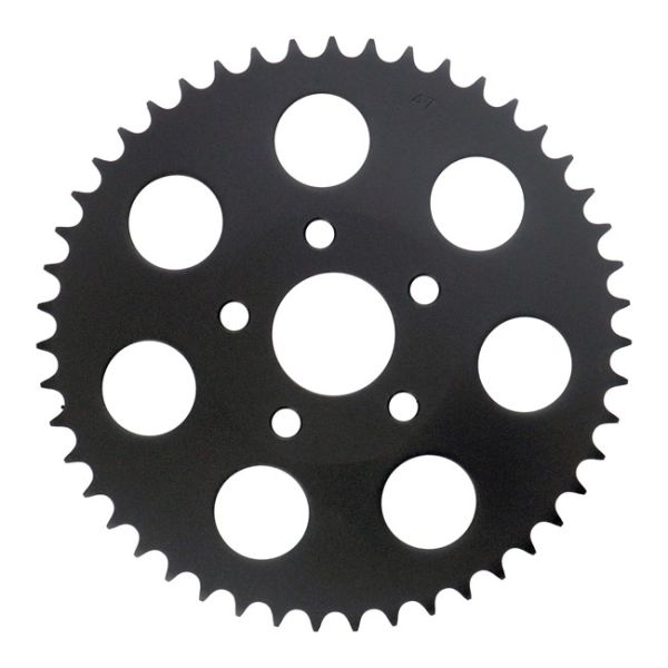 REAR SPROCKET, BLACK. 47T