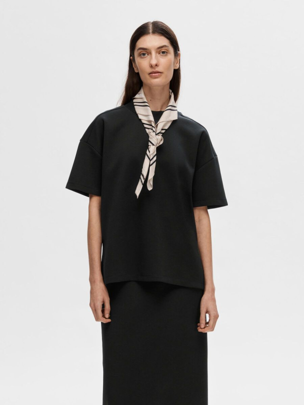 SELECTED FEMME Kara Mock Tee - Image 5