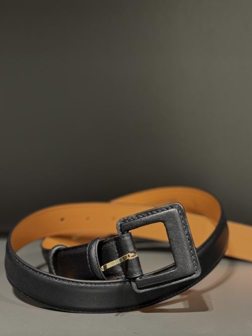 Black Calfskin Belt