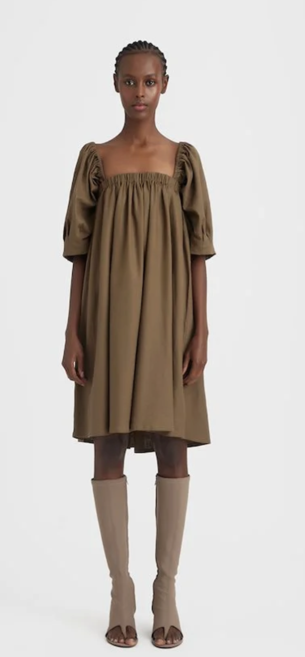 Liza linen Short Dress - Image 5