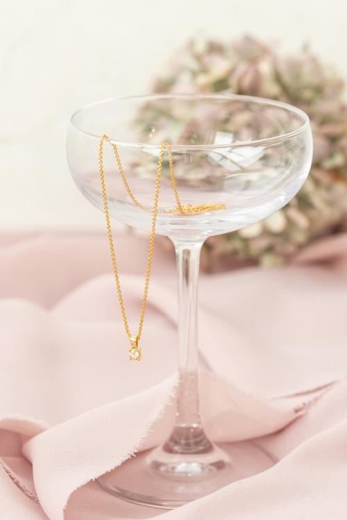 Lottie Necklace Champagne
