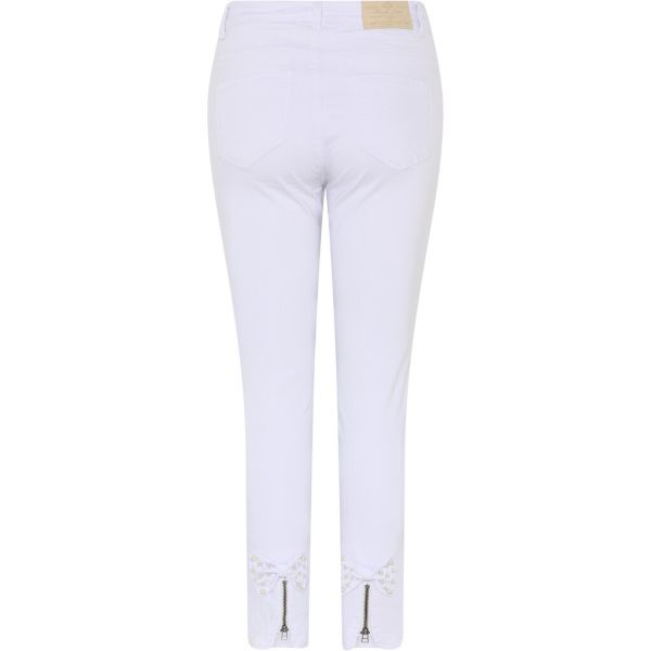 Bow Pearl Twill Jeans