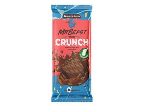 Mr Beast Milk Chocolate Crunch Bar 60g