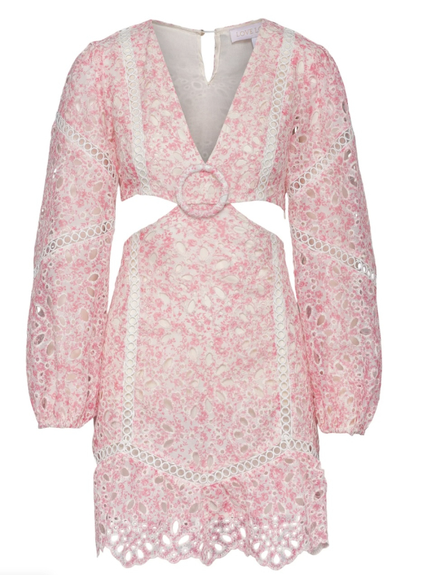 Mabel Mini Dress - Pink Paradise  - Image 3