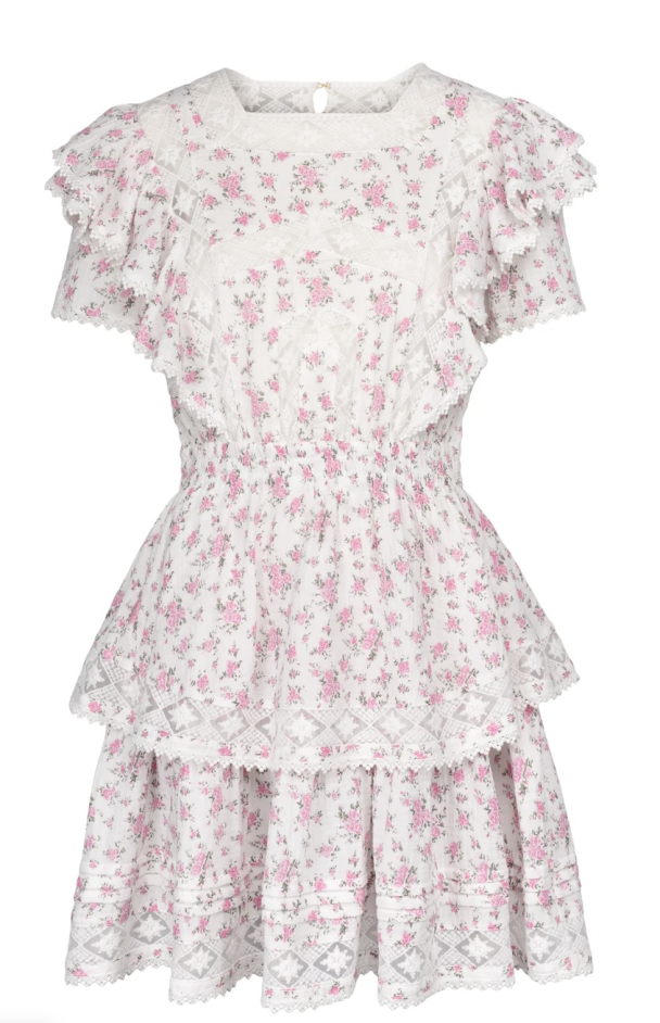 Alexa Dress - Pink Bouquet  - Image 2