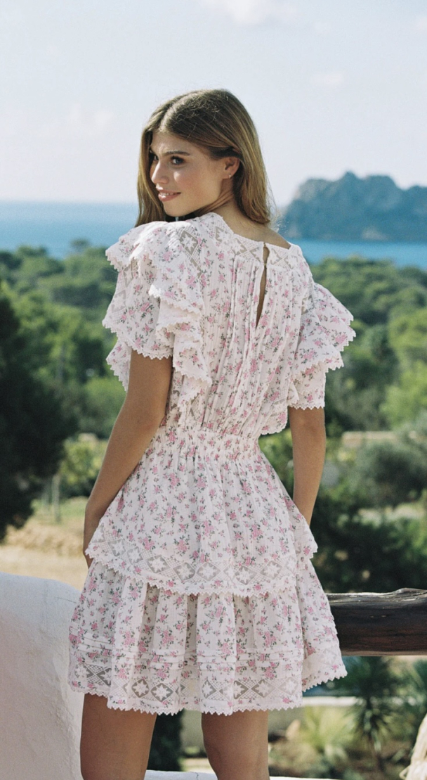 Alexa Dress - Pink Bouquet  - Image 5