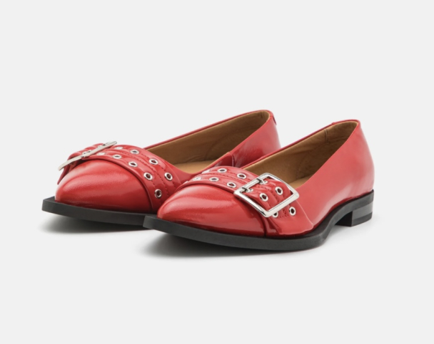 Saso Low - Red Patent - Image 3