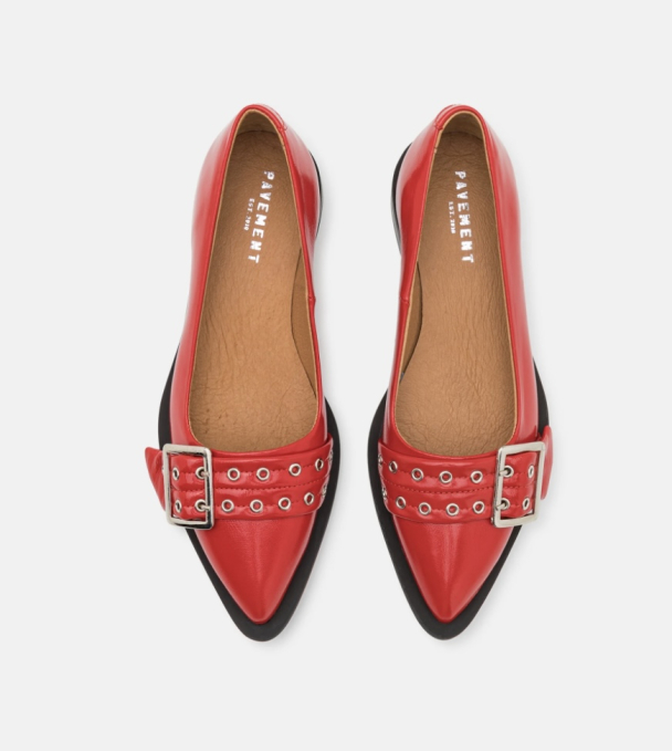 Saso Low - Red Patent - Image 4