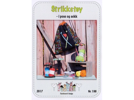 Strikketøy -i poser og sekknr.198