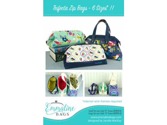 Trifecta Zip Bags - Six Sizes # EMMB-116