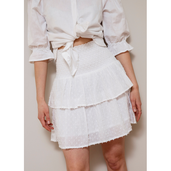 Vera Skirt - White