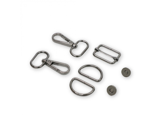 STS252B Level 4 Basic Hardware Kit 1in Gunmetal # STS252B