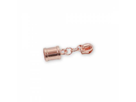 STS278C Four 5 Tassel Cap Zipper Pulls Rose Gold # STS278C