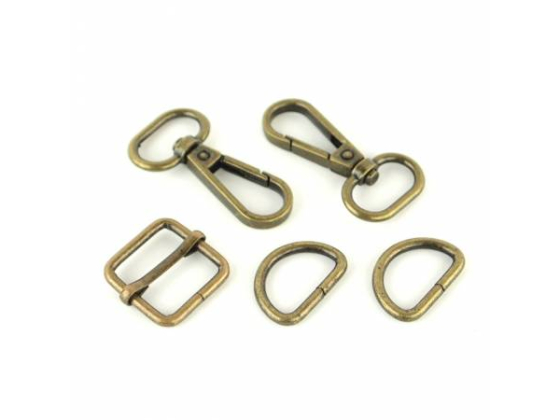 STS193A Basic Hardware Set Level 3 3/4in Antique Brass # STS193A