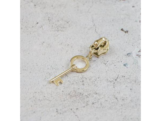 STS311G Four 5 Key Zipper Pulls Gold # STS311G