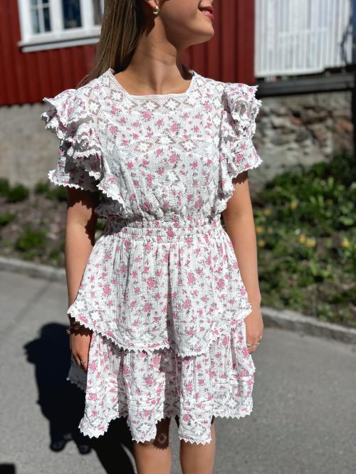 Alexa Dress - Pink Bouquet 