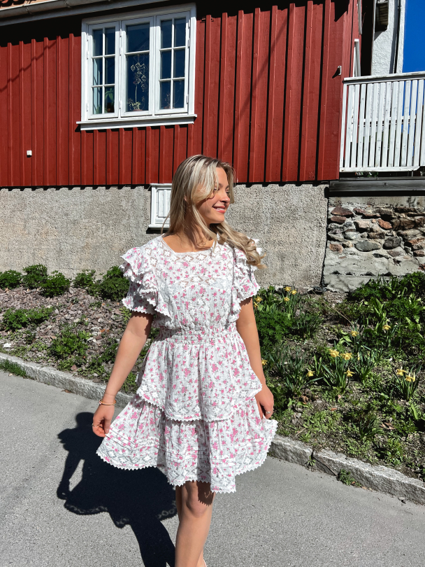Alexa Dress - Pink Bouquet  - Image 8