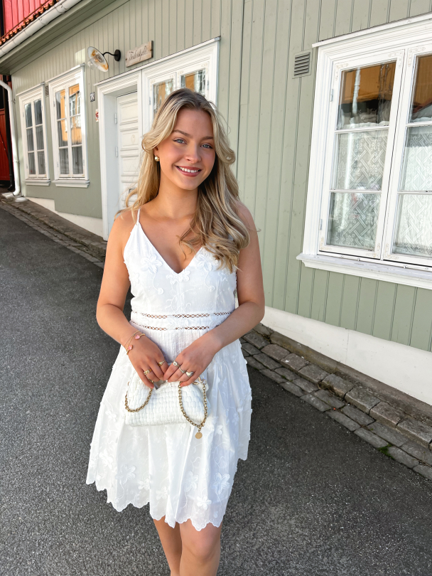 Pippa Mini Dress - White  - Image 9