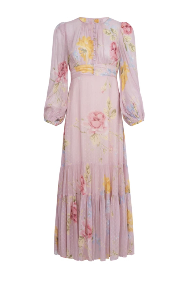 Dotted Georgette Gown - Flourish Wall  - Image 2