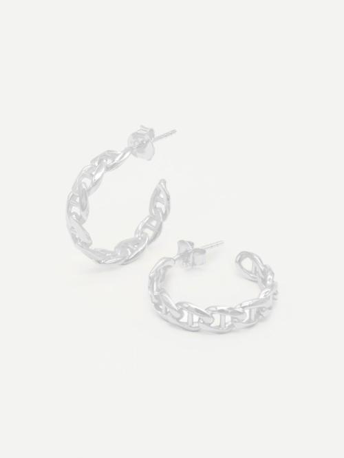 Subway Earrings Silver