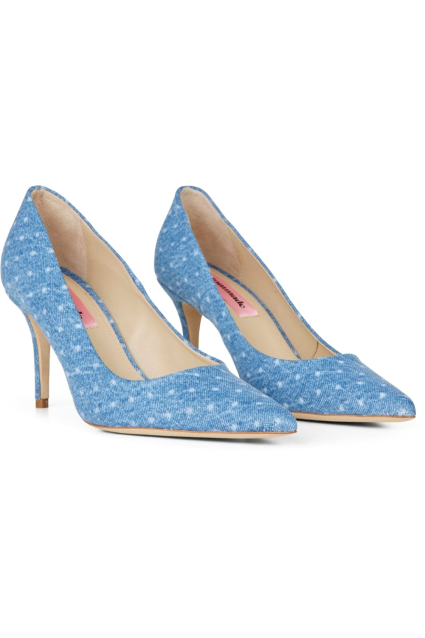 Aljo Dotted Denim - Dusty Blue - Image 2