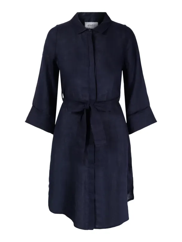 ELLA&IL Litania Linen Dress - Image 2