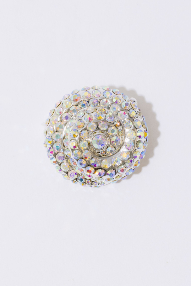 LE SOLEIL SILVER BROOCH - Image 1