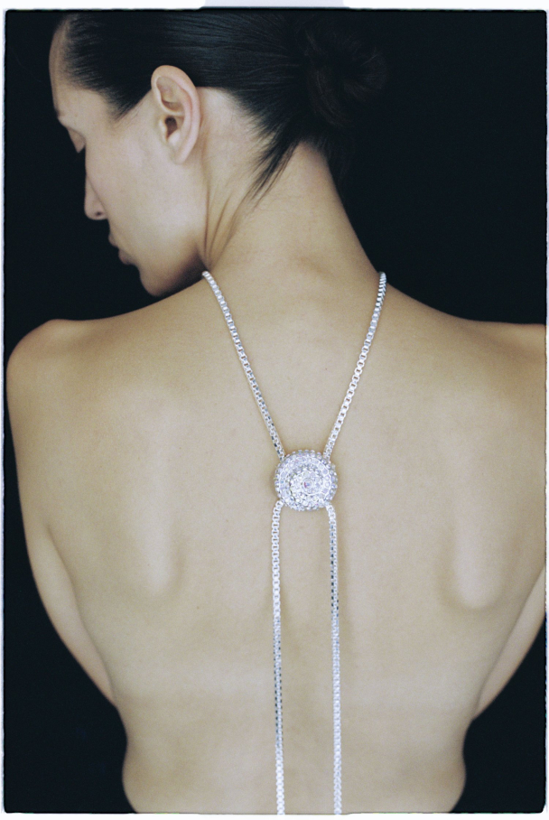 LE SOLEIL SILVER BROOCH - Image 2