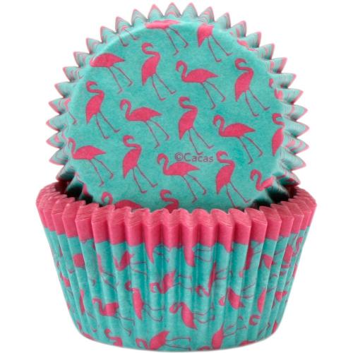 Muffinsform STD Flamingo, 50 stk