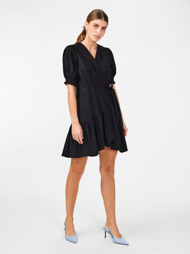 Y.A.S Flaxy Wrap Dress - Image 5