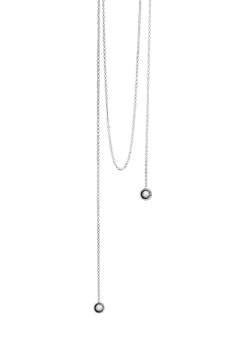 THE ASTRID NECKLACE SILVER