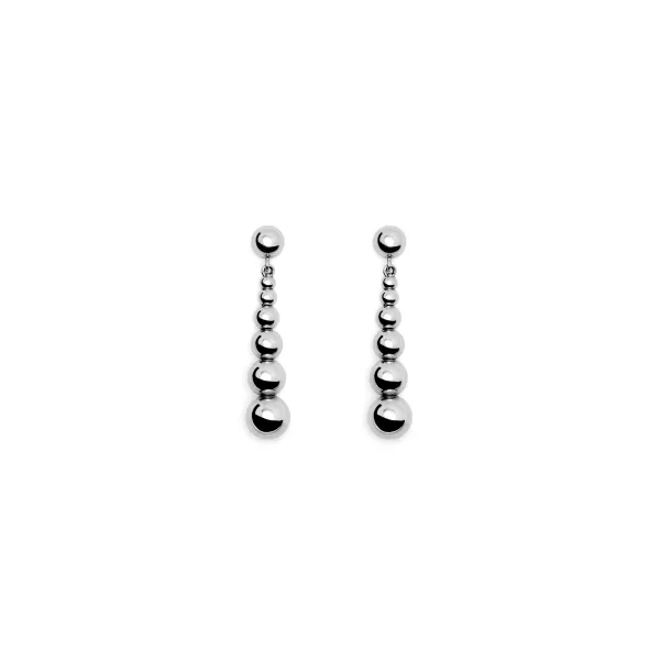 THE REBECCA EARRINGS SILVER