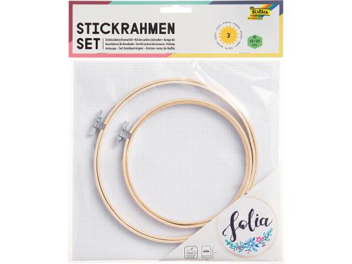 Folia Broderiramme sett