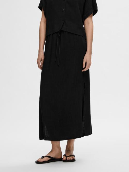 Viva Long Skirt Blk